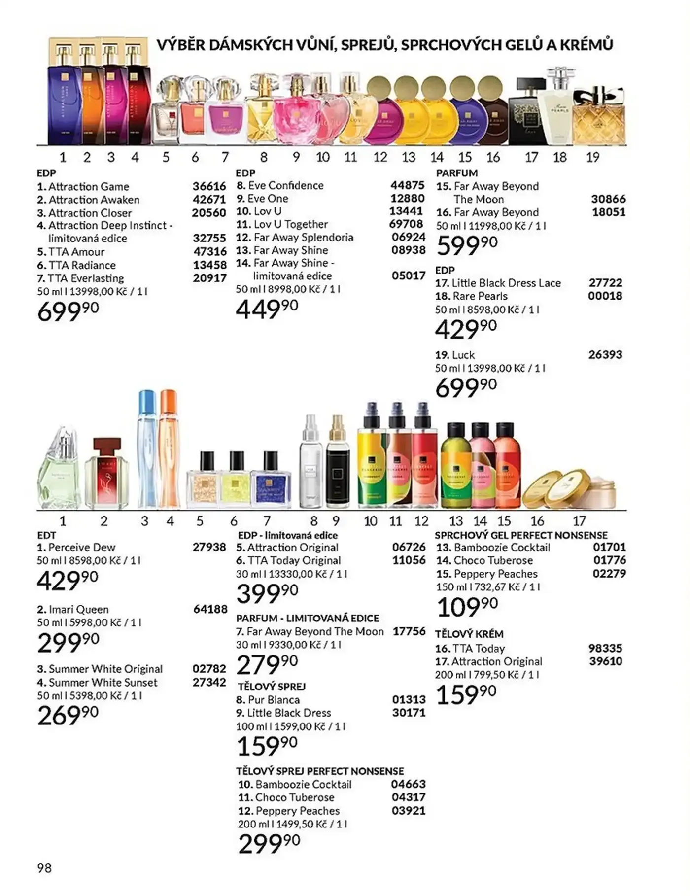 Page 98 of Aktuální Mobilní Katalog Avon